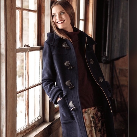 Brooks Brothers Red Fleece Duffle Coat 